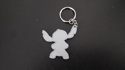 Afbeeldingen van Stitch Silhouette keychain